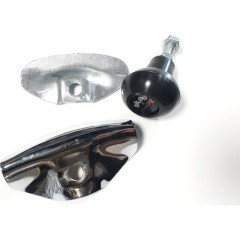 Carub Direksiyon Çevirme Topuzu Armalı Lüks Krom