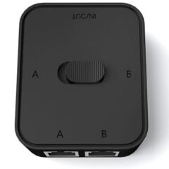 4641 2 Port RJ45 Ethernet Switch Çevirici Çoklayıcı