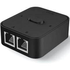 4641 2 Port RJ45 Ethernet Switch Çevirici Çoklayıcı