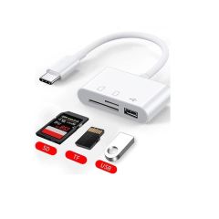 Usb Type C To Sd Microsd Tf Kart Okuyucu Usb 3in1 Çevirici Dönüştürücü Adaptör