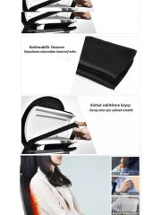 Taşınabilir Isıtmalı Oto Koltuk Masaj Minderi – 8 Programlı Titreşimli Masaj Aleti