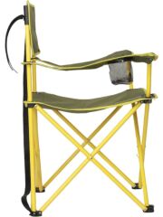 Ergonomik Katlanır Kamp Sandalyesi – Taşınabilir & Konforlu – YEŞİL Renk!