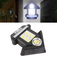 Solar Enerjili Kumandalı 81 LED'li Sensörlü Kapı Aydınlatması | Dış Mekan Güneş Paneli ile Gece Işığı