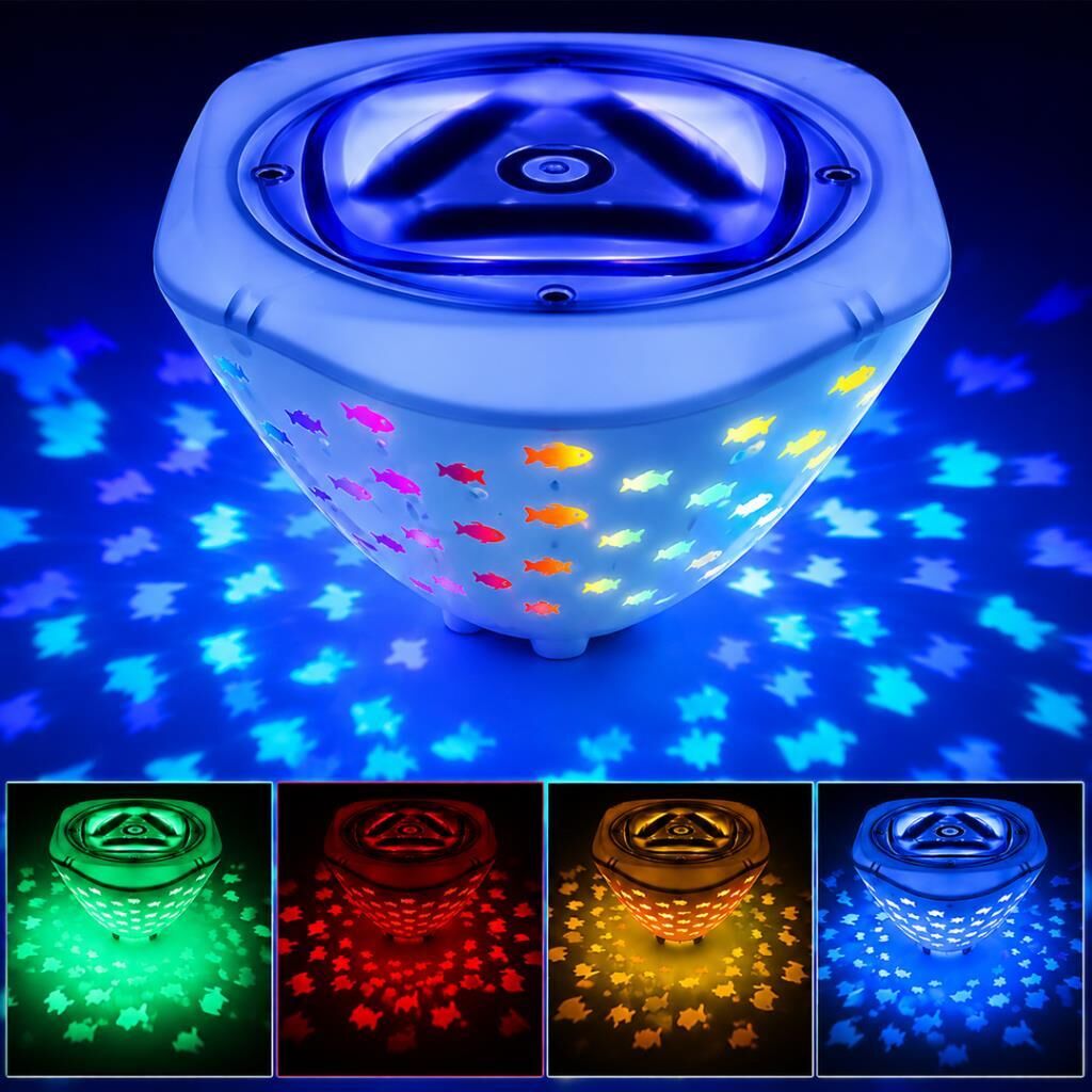 Ip67 5 Renk 5 Mod Yüzen LED Işik Havuz Küvet Ambi̇yans Aydinlatmasi