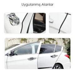 Araç İçi̇ Dişi U Ti̇pi̇ Geçmeli̇ 4 Metre Koruyucu Çita