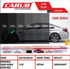 1800 SERİA ORJ Çizilmez Cam Filmi 50 cm x 6Mt