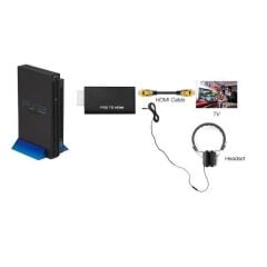 Ps2 To Hdmi Tv Kablosu Çevirici Dönüştürücü Adaptör