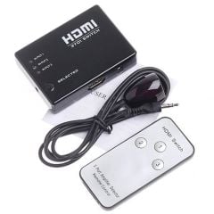 3 Port Hdmi Switch Çoklayıcı Çoğaltıcı Kumandalı