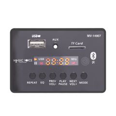 USB/SD/MIC/AUX/BLUETOOTH KUMANDALI EKRANLI OTO TEYP ÇEVİRİCİ DİJİTAL PLAYER BOARD