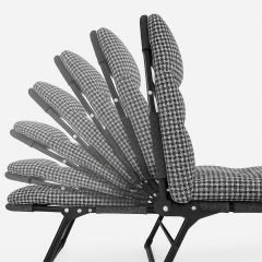 Taşınabilir 5 Kademe Ayarlanabilir Sünger Kamp Yatağı Şezlong Kazayağı Desen