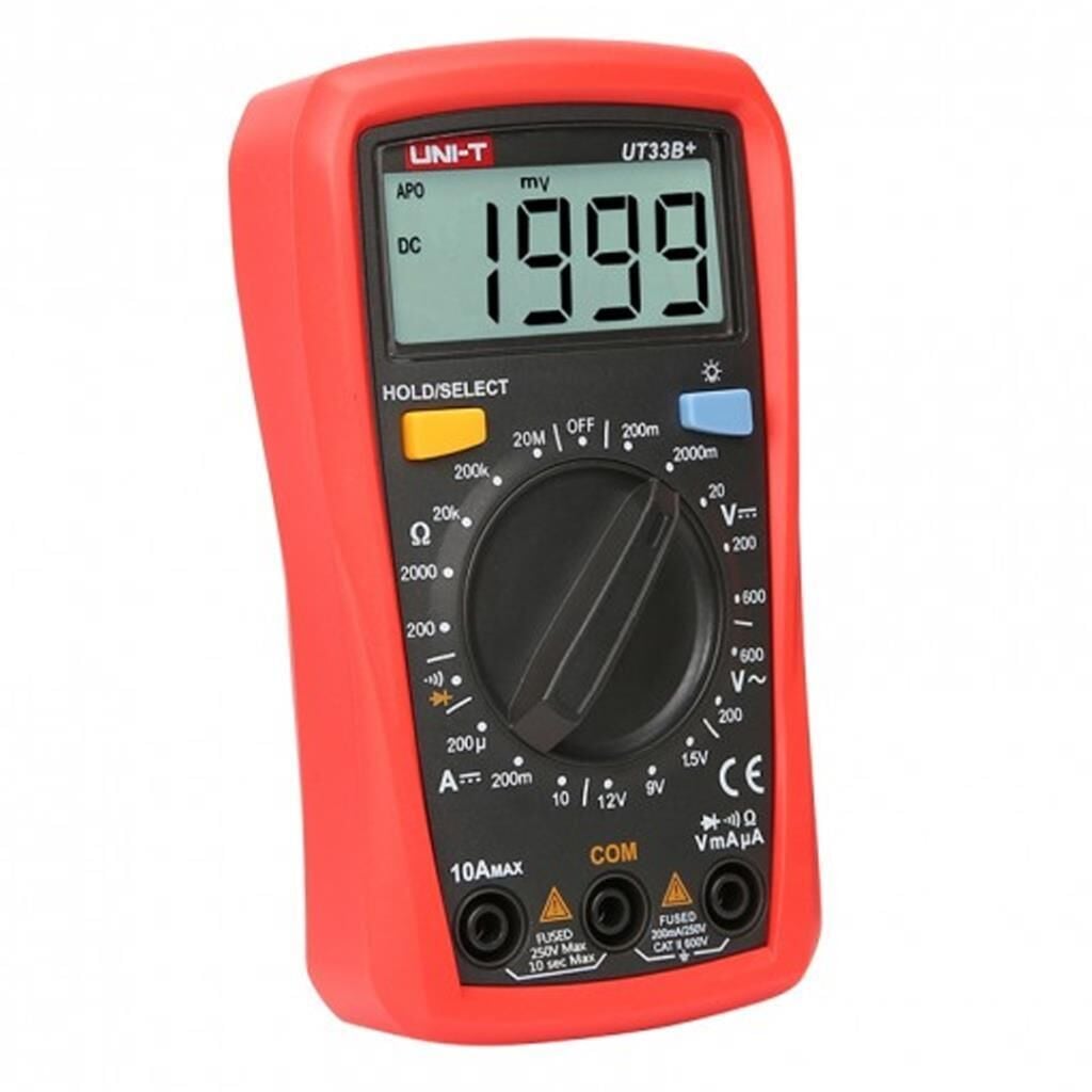 Uni-t Ut-33b+ 600v Di̇ji̇tal Multi̇metre Ölçü Aleti̇