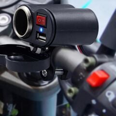Motosi̇klet Çakmaklik USB Şarj Soketi̇