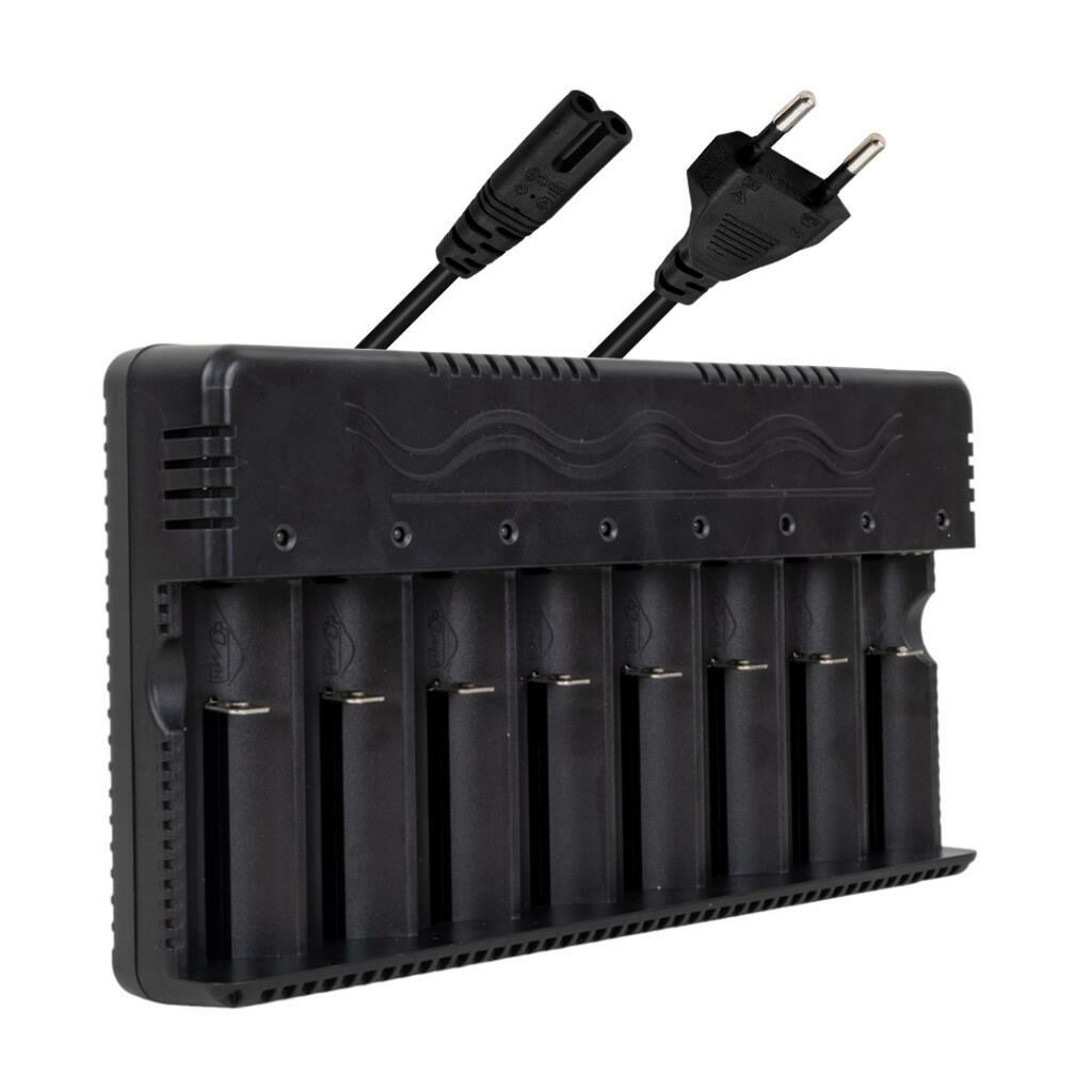 18650 8'li Lityum Pil Şarj Cihazı | Hızlı ve Güvenli Şarj