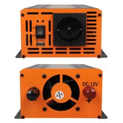 12V 1500 Watt LED Ekranlı İnverter - Karavan ve Tekne Tipi