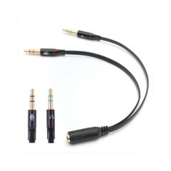 Kulaklık Mikrofon Çevirici Ayırıcı Switch Splitter 3.5mm