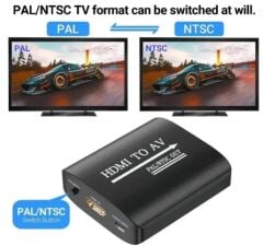 4334 Hdmi To Av Rca Tos Çevirici Dönüştürücü Adaptör