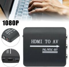 4334 Hdmi To Av Rca Tos Çevirici Dönüştürücü Adaptör