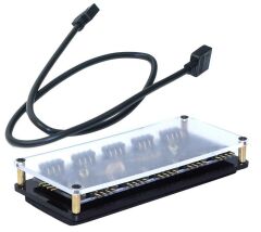 4848 RGB Led Fan Şerit Hub Splitter 10 Port 12V 4 Pin Kablo Çoklayıcı.