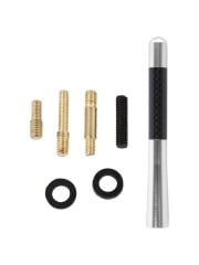 Uni̇versal Gri Karbon Fi̇ber Oto Çubuk Radyo Anteni̇ 12 Cm