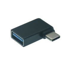 Type C 3.1 To Usb 3.0 Şarj 90 Dirsek Köşe Çevirici Dönüştürücü Adaptör