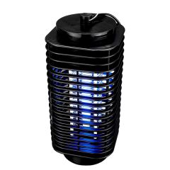 Siyah 3W Kokusuz Taşınabilir LED Sinek Öldürücü – Açılabilir Alt Kapak, Mavi Işıklı Sessiz