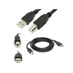 Usb Yazıcı Kablosu Hp Canon Brother Printer Kablosu 1.8 Metre