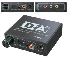 Digital To Analog Dac Çevirici Dönüştürücü Ses Optik Adaptörü