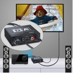 Digital To Analog Dac Çevirici Dönüştürücü Ses Optik Adaptörü