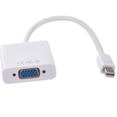 4689 Mini Displayport to VGA Çevirici Dönüştürücü Macbook Adaptör Kablosu