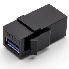 6088 USB 3.0 A Dişi To Dişi Keystone Jack Adaptör Çevirici Uzatma Dönüştürücü Ara Bağlantı