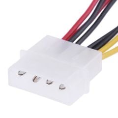 4475 Fan Çoklayıcı Kablosu Splitter 4 pin Switch 3 pin 3 Port
