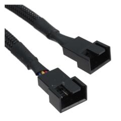 5025 Fan Çoklayıcı 2 Port Y Pwm 4 Pin Splitter Çoklayıcı Switch Kablosu