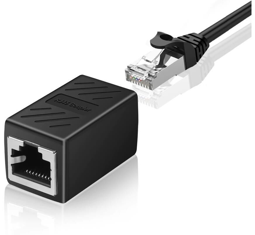 4608 Cat5 6 Dişi Kablo Ekleyici Uzatma Uzatıcı Rj45 Ek Birleştirici Ara Adsl Gigabit