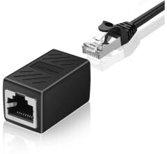 4608 Cat5 6 Dişi Kablo Ekleyici Uzatma Uzatıcı Rj45 Ek Birleştirici Ara Adsl Gigabit