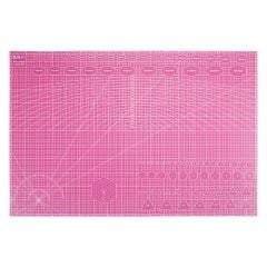 A1 Kesme Matı Patchwork - Cutting Mat - Kesim Altlığı - Kesim Tablası - 90x60cm - Pembe