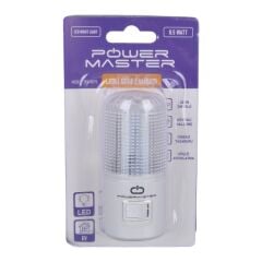 Anahtarli 0.5 Watt Led'li̇ Beyaz Işik Gece Lambasi