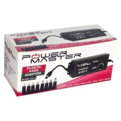 12 Volt - 24 Volt - 5 Amper Çok Uçlu Di̇ji̇tal Ekranli Ayarli Kademeli̇ Adaptör