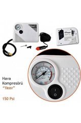 Yassı Hava Kompresörü 12 v Taşınabilir Mini 150 Psi