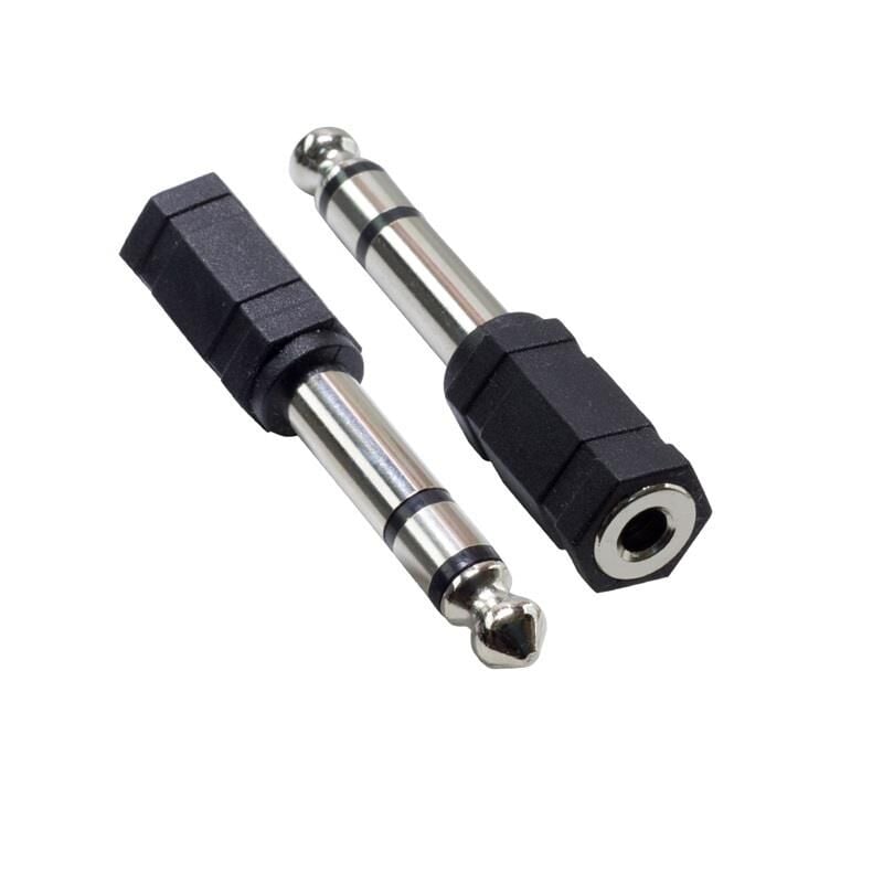 6.3 mm Stereo Erkek / 3.5 mm Dişi Çevirici (3.5 mm - 6.3 mm Yükseltici)