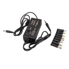 18746 12 Volt - 24 Volt - 5 Amper Çok Uçlu Di̇ji̇tal Ekranli Ayarli Kademeli̇ Adaptör