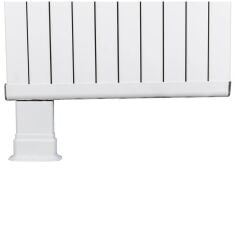 5 Adet Ayarlanabilir Çiftli Petek Boru Kılıfı – Beyaz Radyatör Boru Gizleme