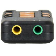 Harici 8.1 Kanal Usb Çevirici 3.5mm Mikrofonlu Ses Kartı 4753