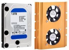 4222 Çiftli HDD Harici Disk Kasa I·çi Soğutucu Fanı