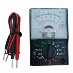 Analog Ölçü Aleti - Profesyonel İbreli Multimetre AC/DC Akım Test Cihazı