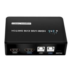 PM-11789 4K HDMI USB KVM Switch 2x1