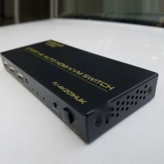 PM-14742 2 Port HDMI KVM Switch Ultra HD 4K Kasa Çoklu Bilgisayar Kontrol Cihazı