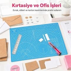 A3 Kesim Matı - Kesme Matı - Kesim Altlığı - Kesim Tablası - 45x30cm