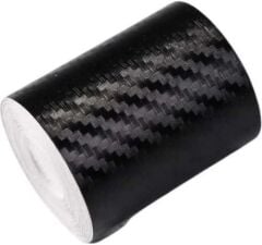 Siyah Karbon Folyo Şerit 15 Cm X 5 Metre