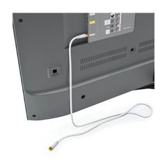 15 M RG6-U6 F Konnektörlü Hazır Uydu Anten Kablosu