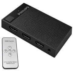Philips SWV9023D/93 5 Giriş 1 Çıkış 4K HDMI Switch (Seçici)
